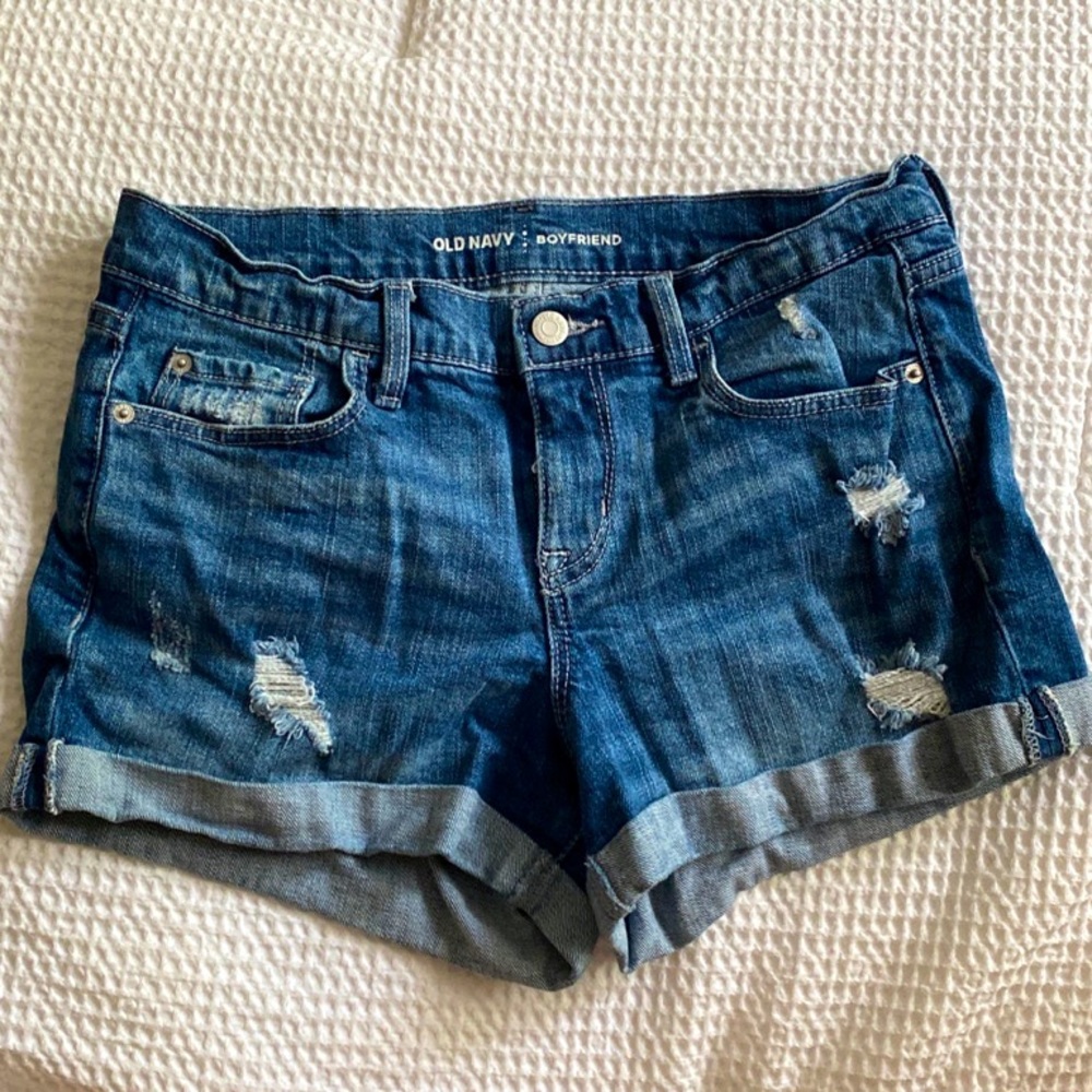 Old Navy Boyfriend Jean Shorts